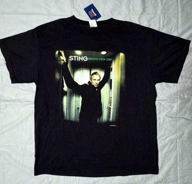 Vintage 2000 Sting Brand New Day Tour TShirt Size Large